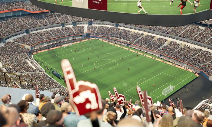 SoFi Stadium - Section 522 Seat View