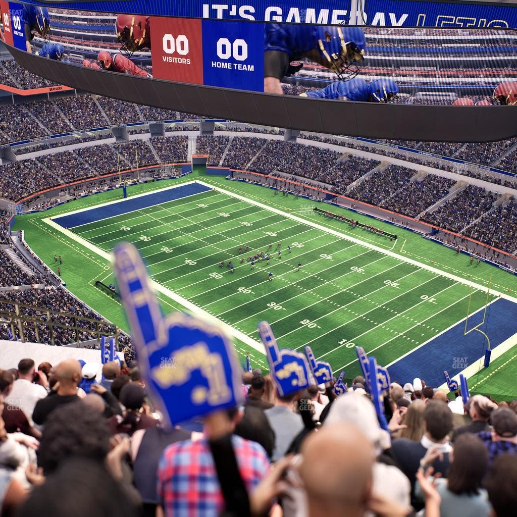 SoFi Stadium - Section 522 Seat View