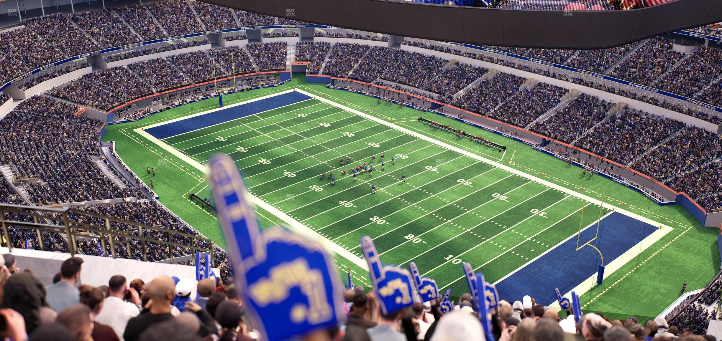 SoFi Stadium - Section 522 Seat View