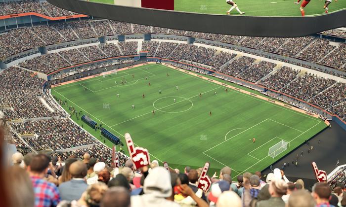 SoFi Stadium - Section 522 Seat View