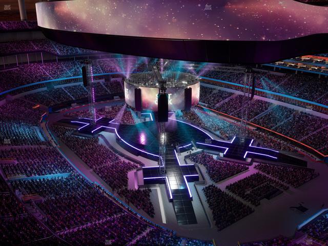 SoFi Stadium - Section 523 Seat View