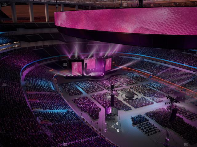 SoFi Stadium - Section 523 Seat View