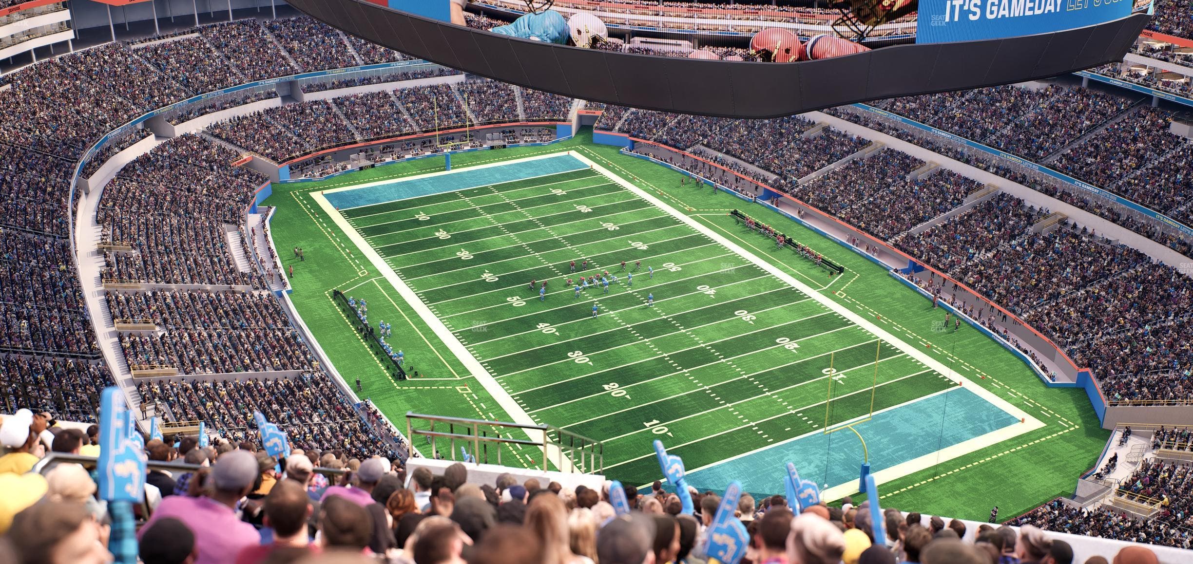 SoFi Stadium - Section 525 Seat View