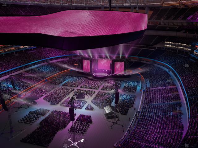 SoFi Stadium - Section 528 Seat View