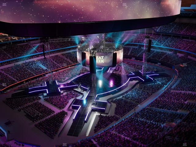 SoFi Stadium - Section 532 Seat View
