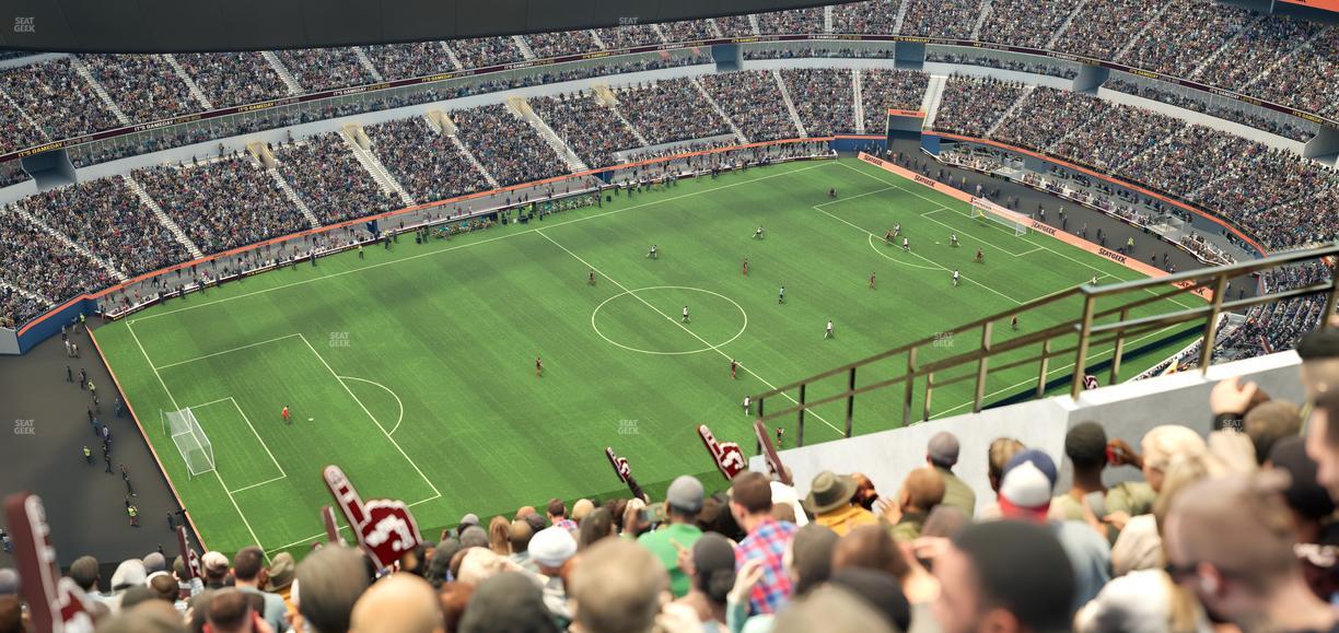 SoFi Stadium - Section 535 Seat View