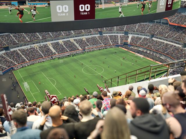 SoFi Stadium - Section 535 Seat View