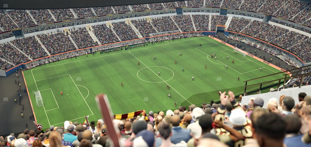 SoFi Stadium - Section 536 Seat View