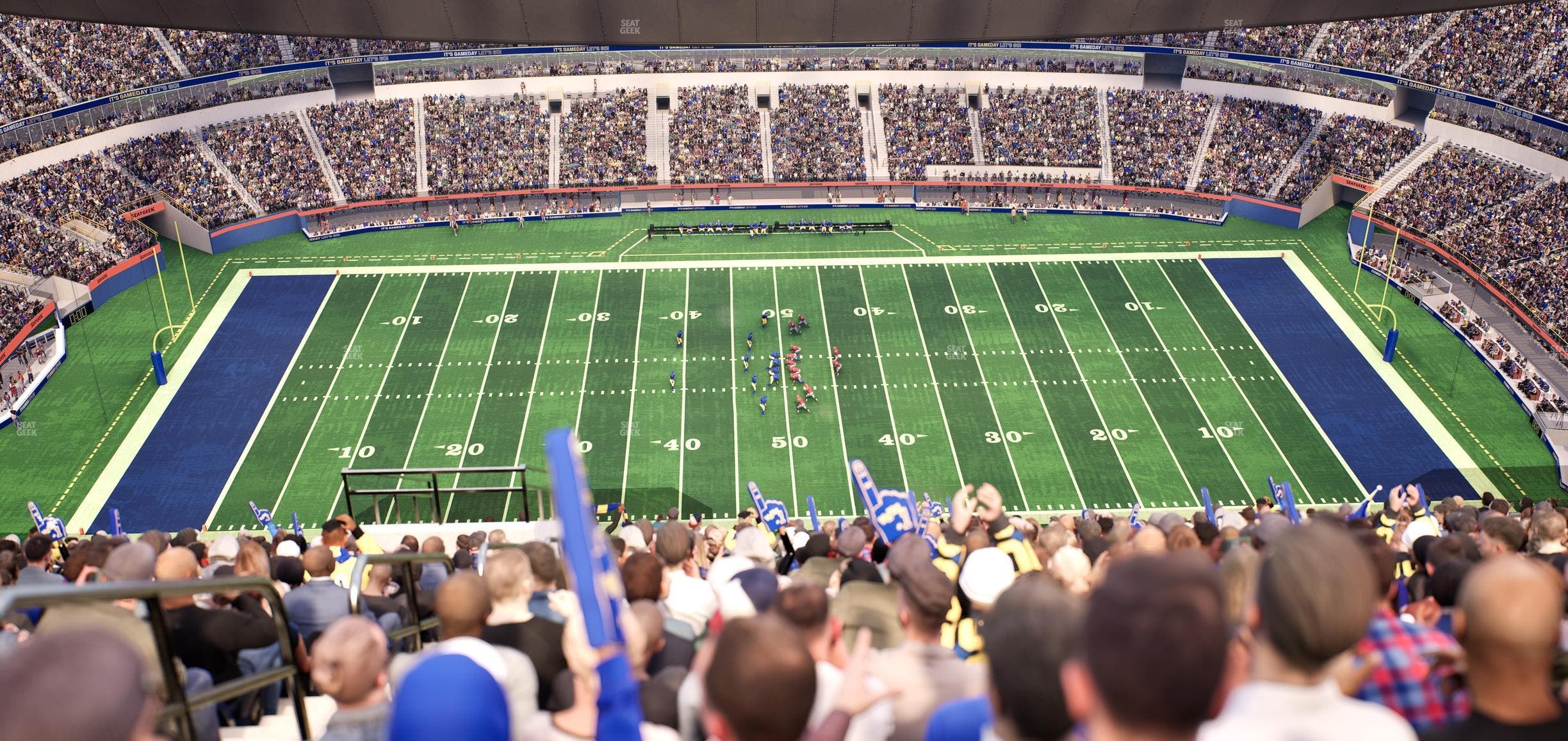 SoFi Stadium - Section 540 Seat View