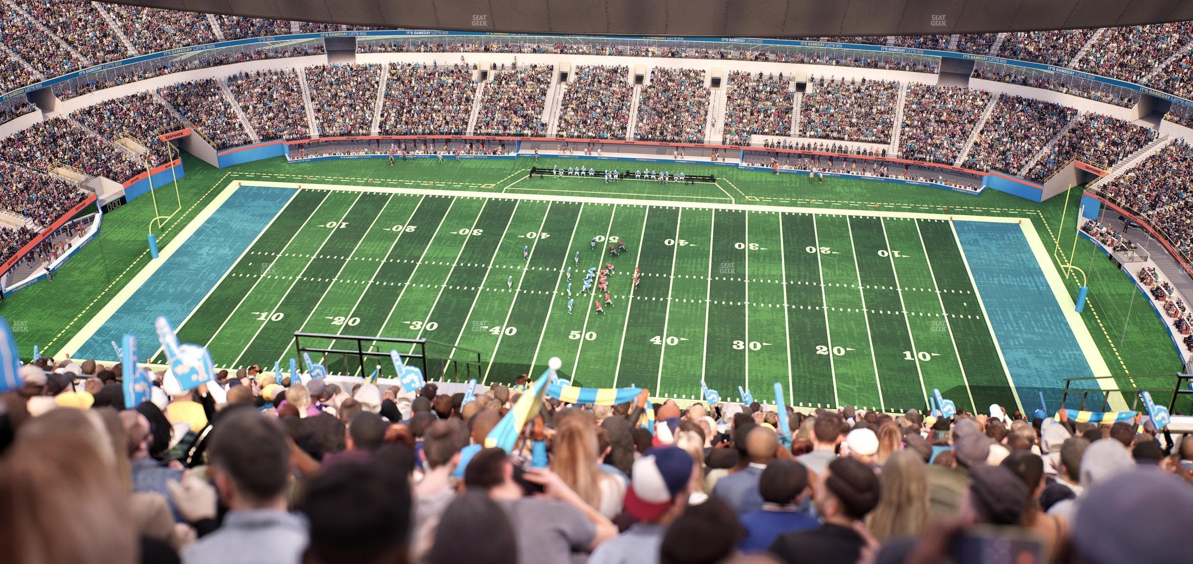 SoFi Stadium - Section 541 Seat View