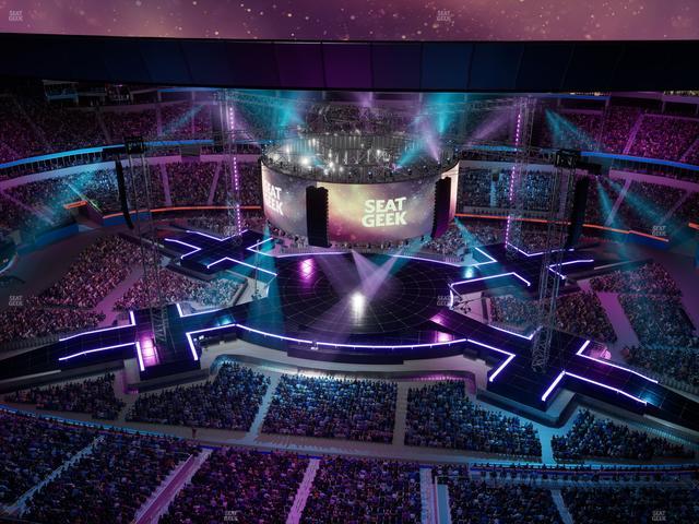 SoFi Stadium - Section 541 Seat View