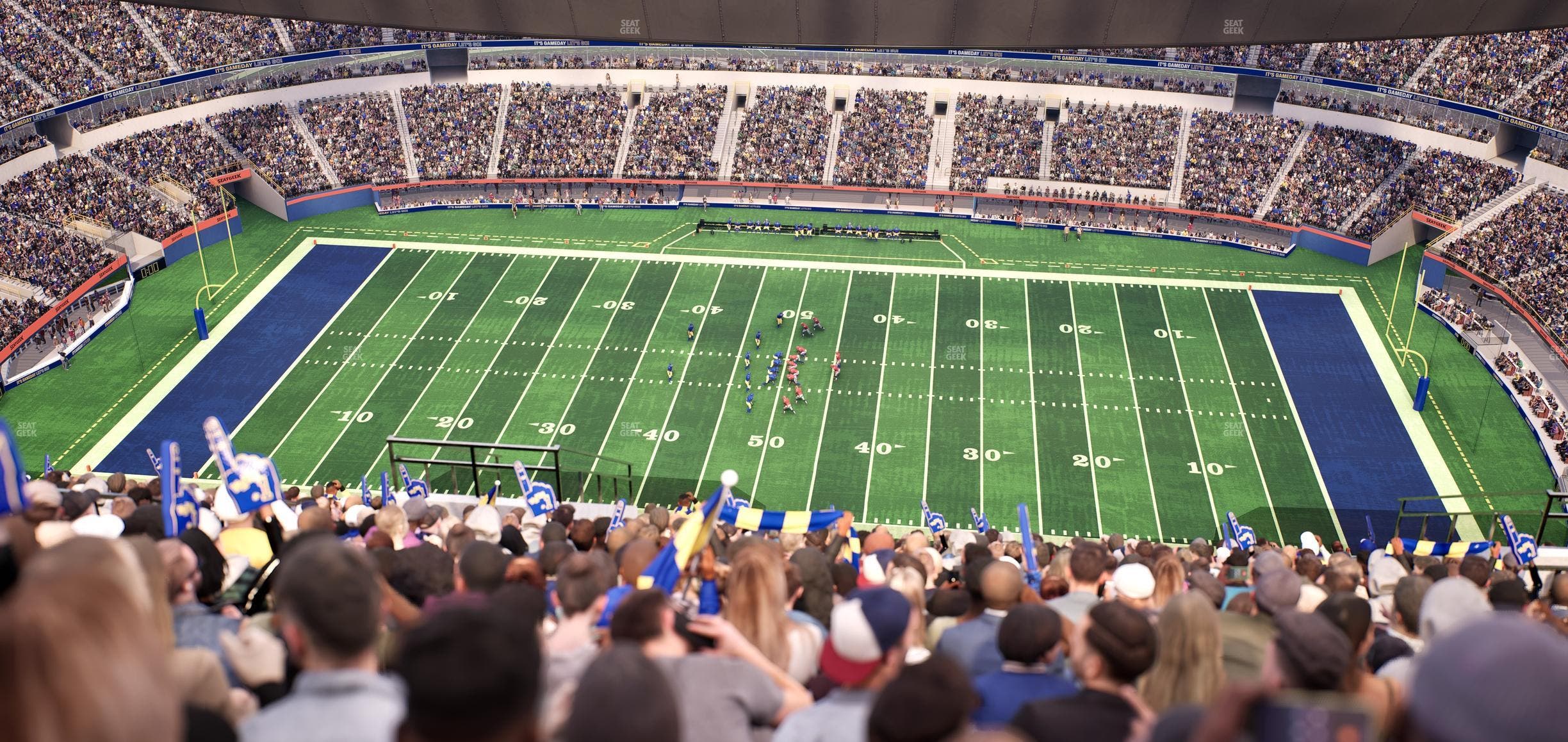 SoFi Stadium - Section 541 Seat View
