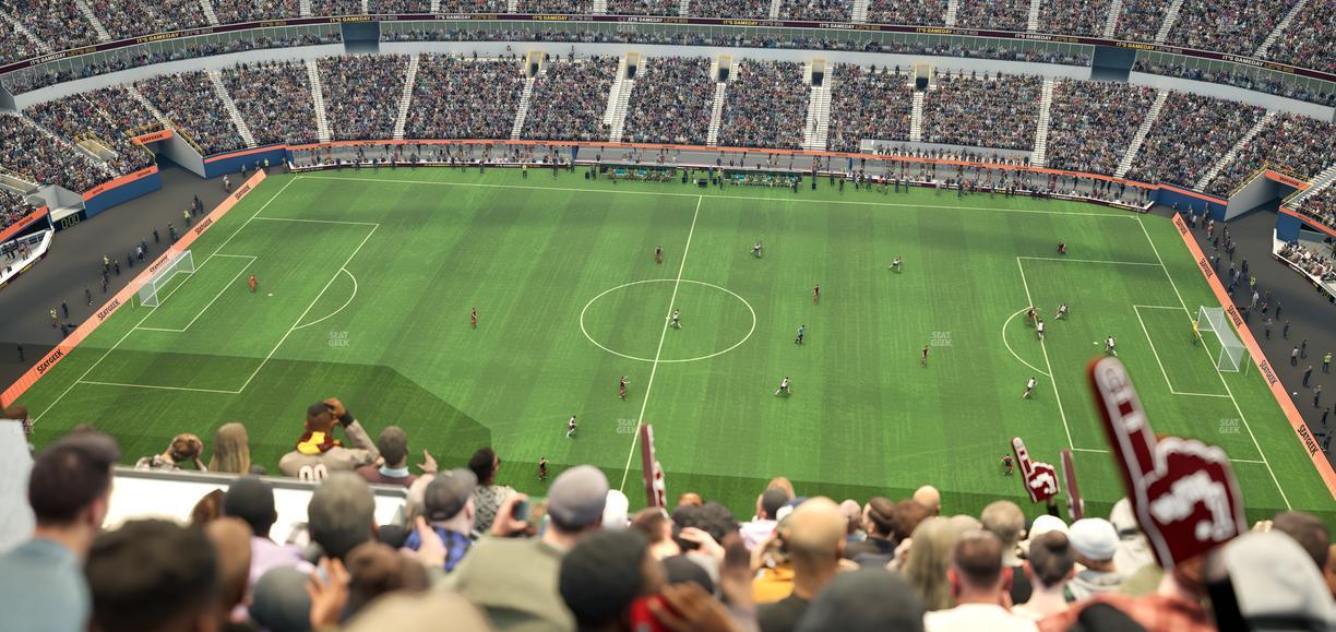 SoFi Stadium - Section 541 Seat View