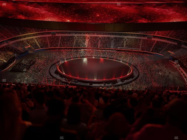 SoFi Stadium - Section 541 Seat View