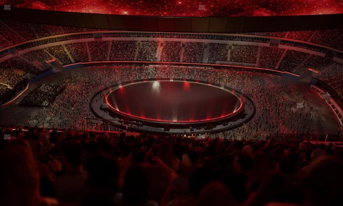 SoFi Stadium - Section 541 Seat View