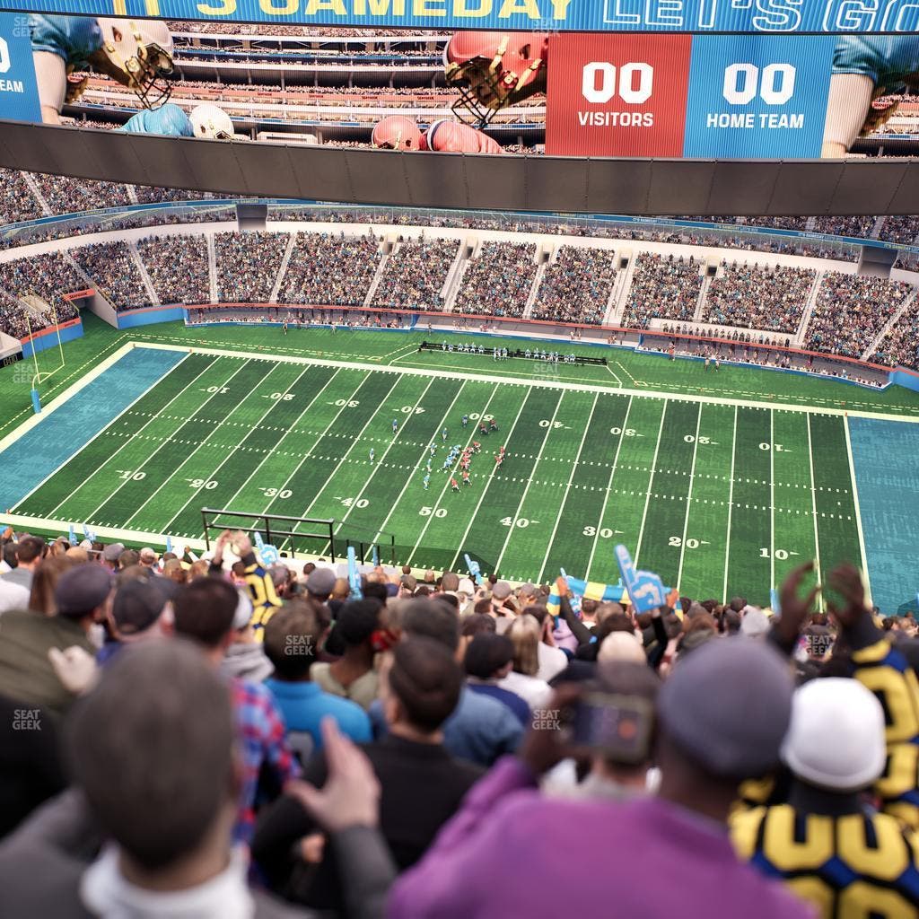 SoFi Stadium - Section 542 Seat View