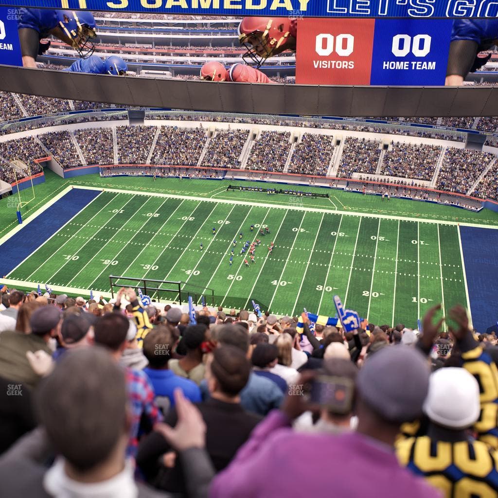 SoFi Stadium - Section 542 Seat View