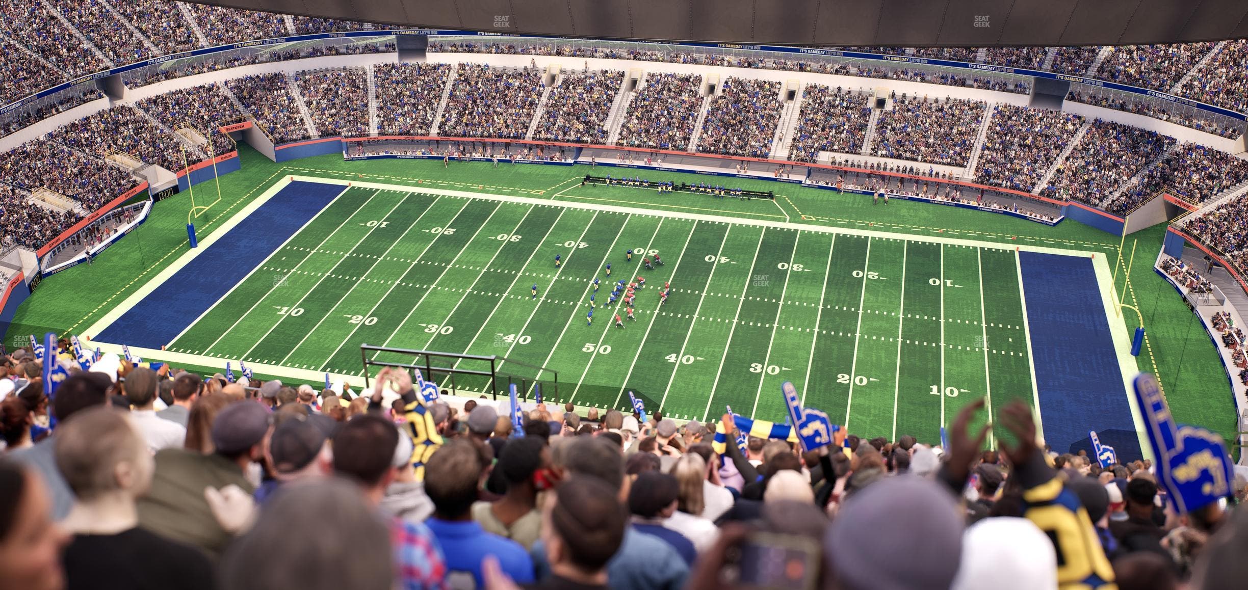 SoFi Stadium - Section 542 Seat View