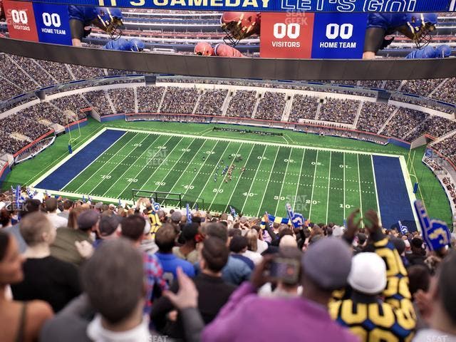 SoFi Stadium - Section 542 Seat View