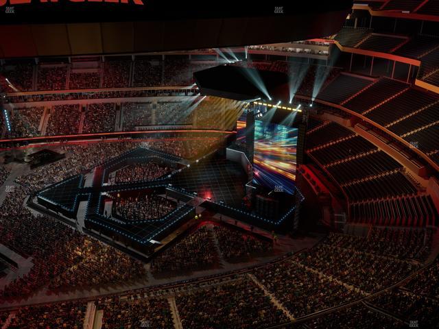SoFi Stadium - Section 542 Seat View