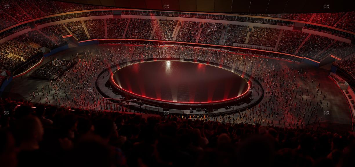 SoFi Stadium - Section 542 Seat View