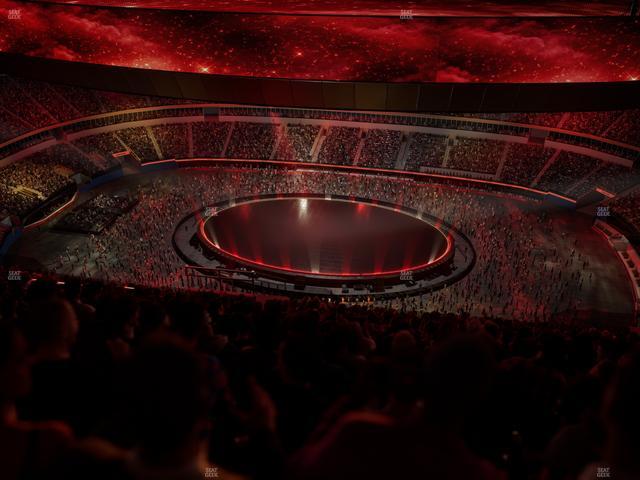 SoFi Stadium - Section 542 Seat View