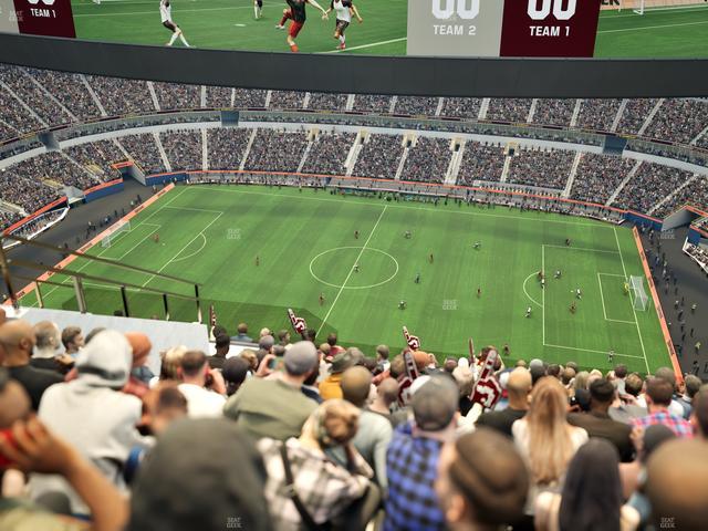 SoFi Stadium - Section 542 Seat View