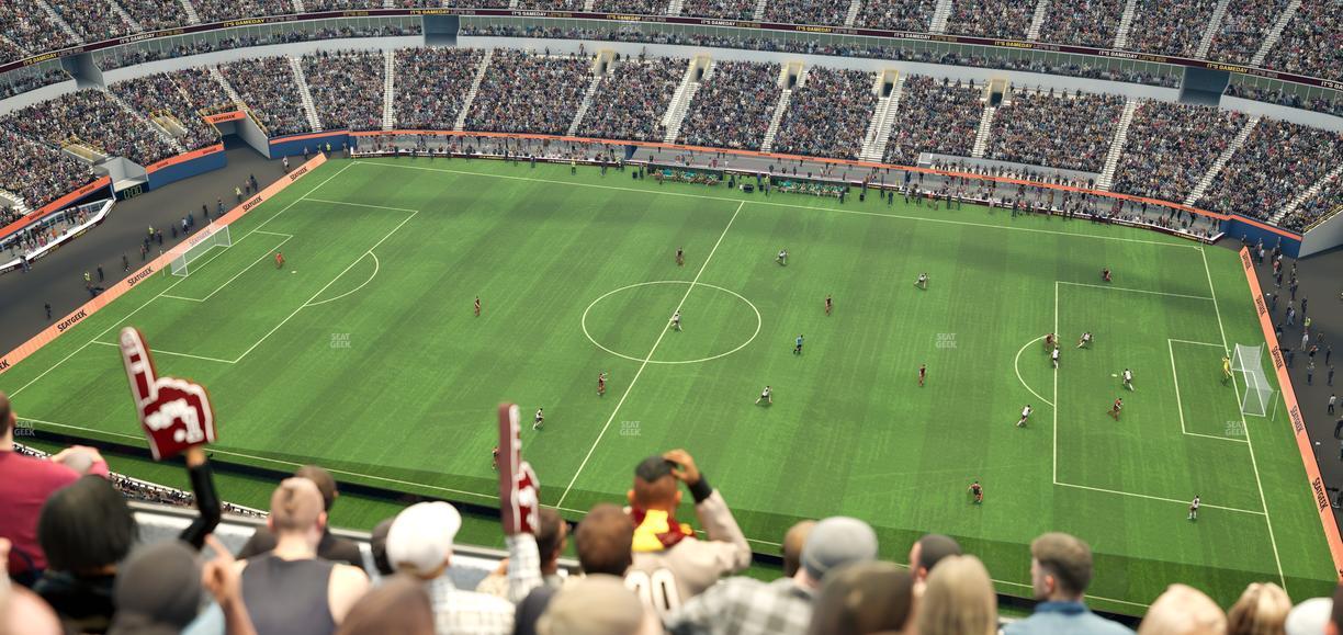 SoFi Stadium - Section 542 Seat View