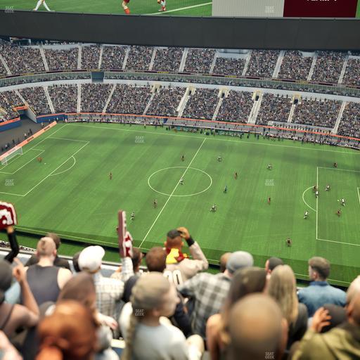 SoFi Stadium - Section 542 Seat View