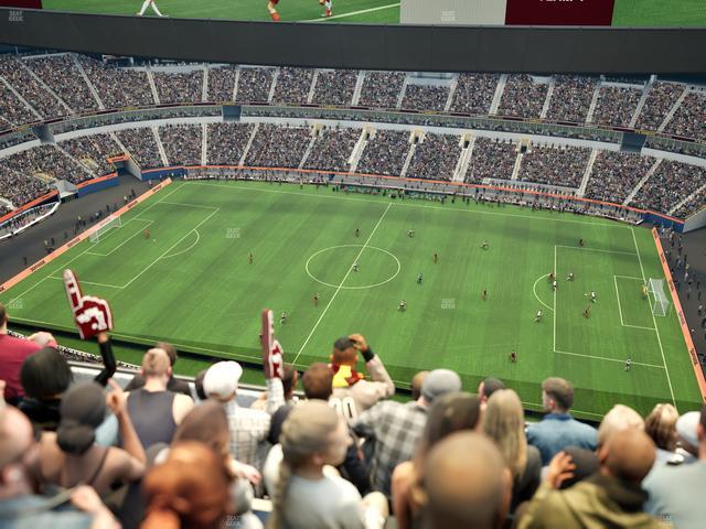 SoFi Stadium - Section 542 Seat View