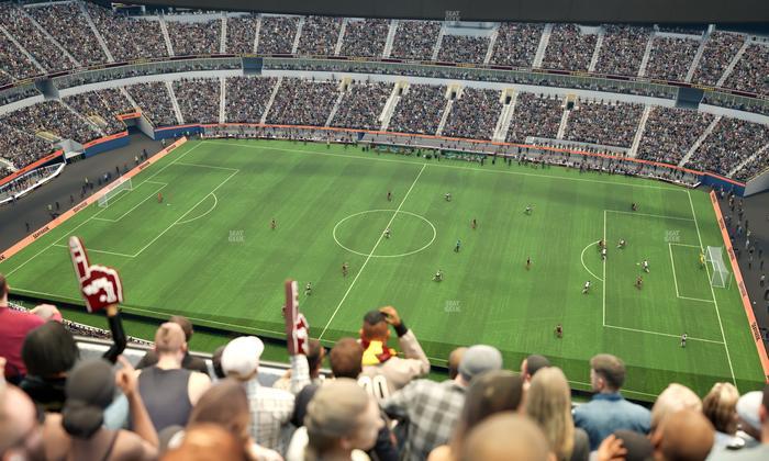 SoFi Stadium - Section 542 Seat View