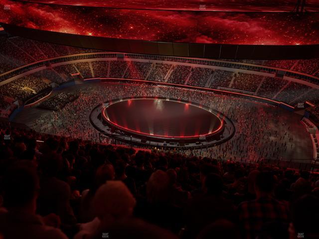 SoFi Stadium - Section 543 Seat View