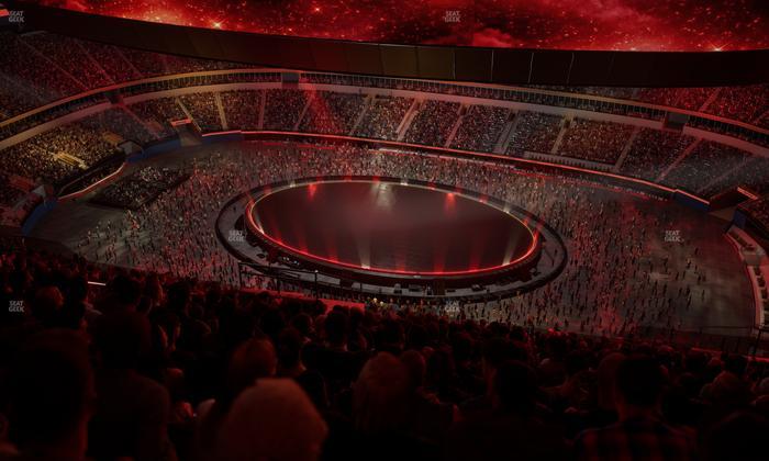 SoFi Stadium - Section 543 Seat View