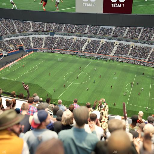 SoFi Stadium - Section 543 Seat View