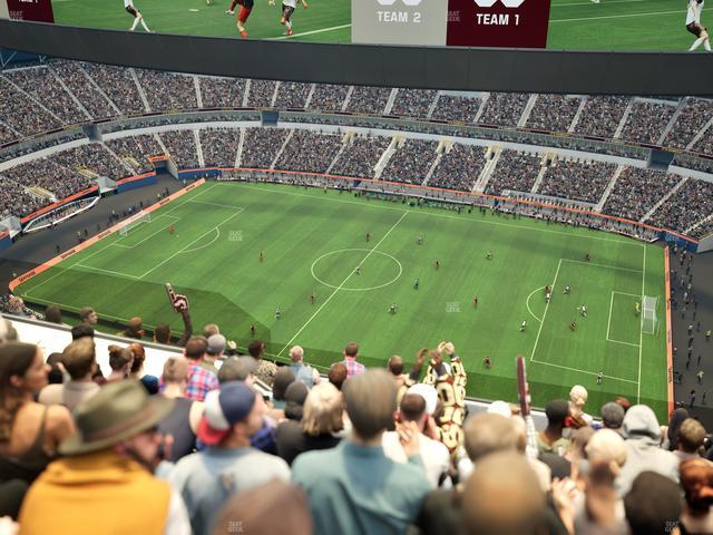 SoFi Stadium - Section 543 Seat View