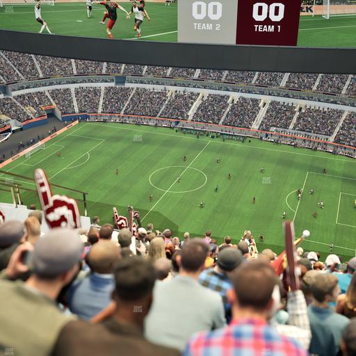 SoFi Stadium - Section 543 Seat View