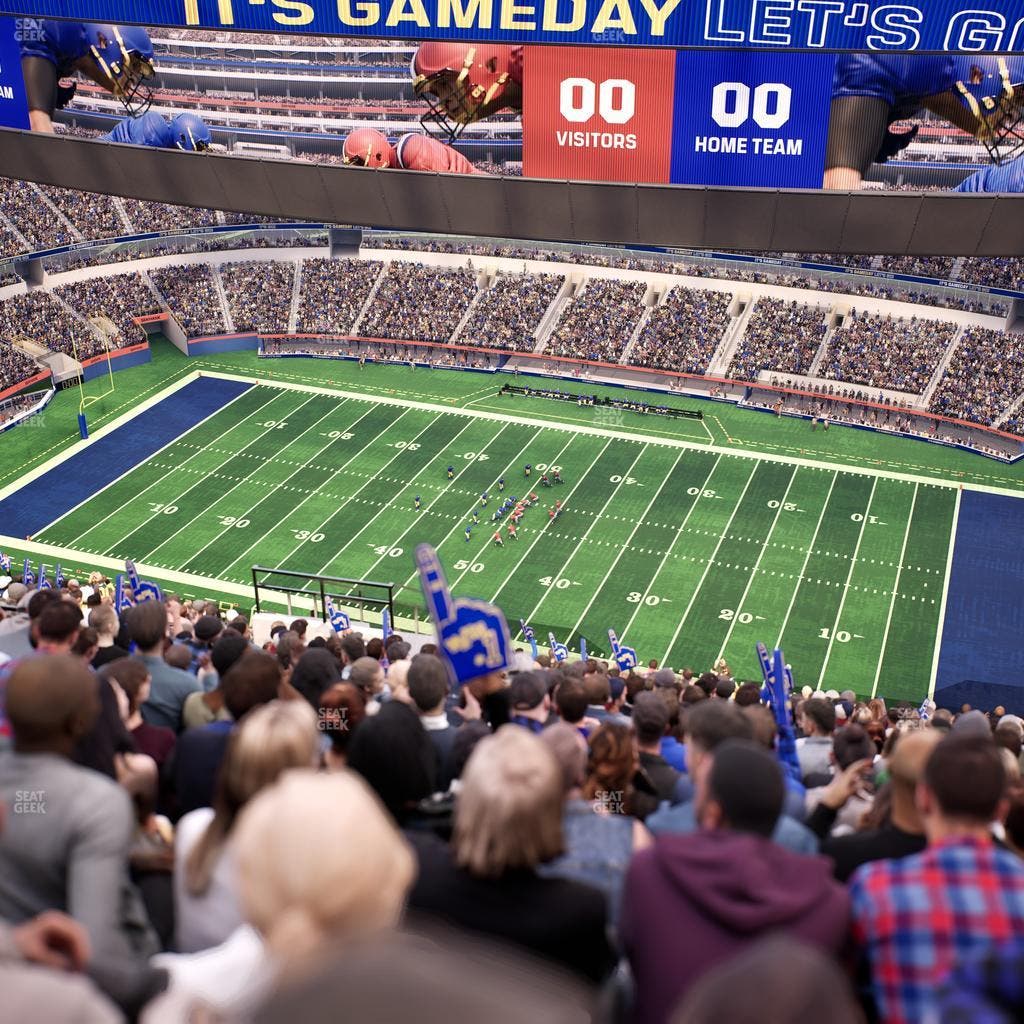 SoFi Stadium - Section 543 Seat View