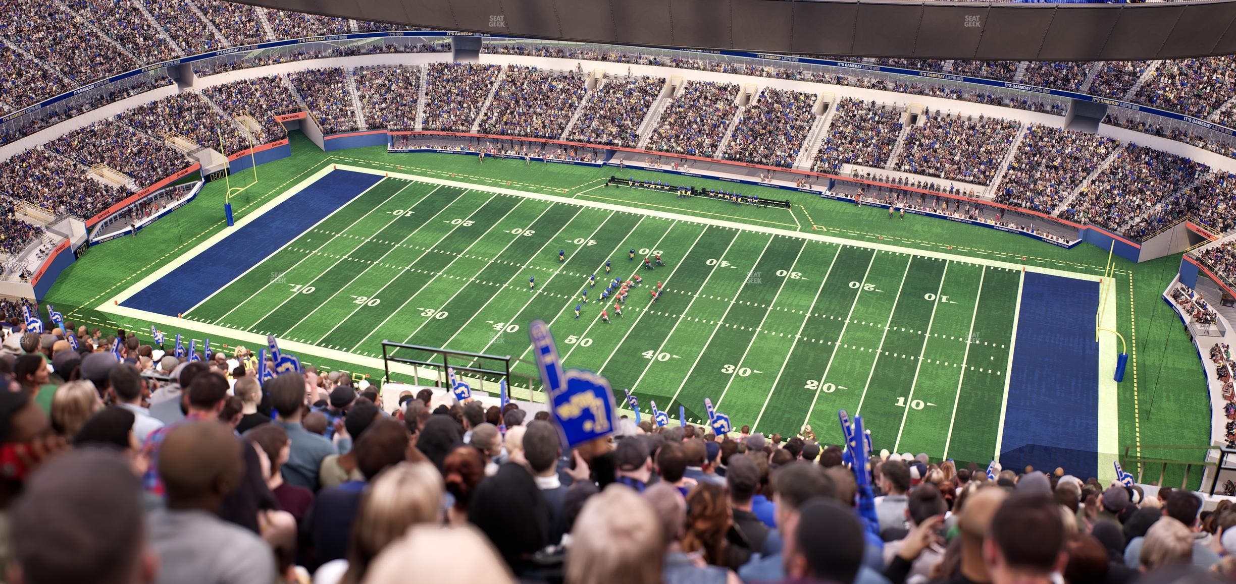 SoFi Stadium - Section 543 Seat View