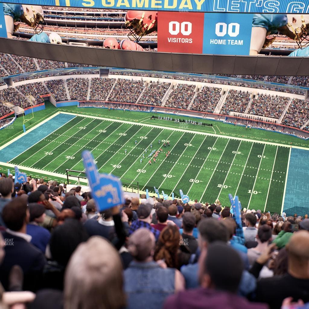 SoFi Stadium - Section 543 Seat View