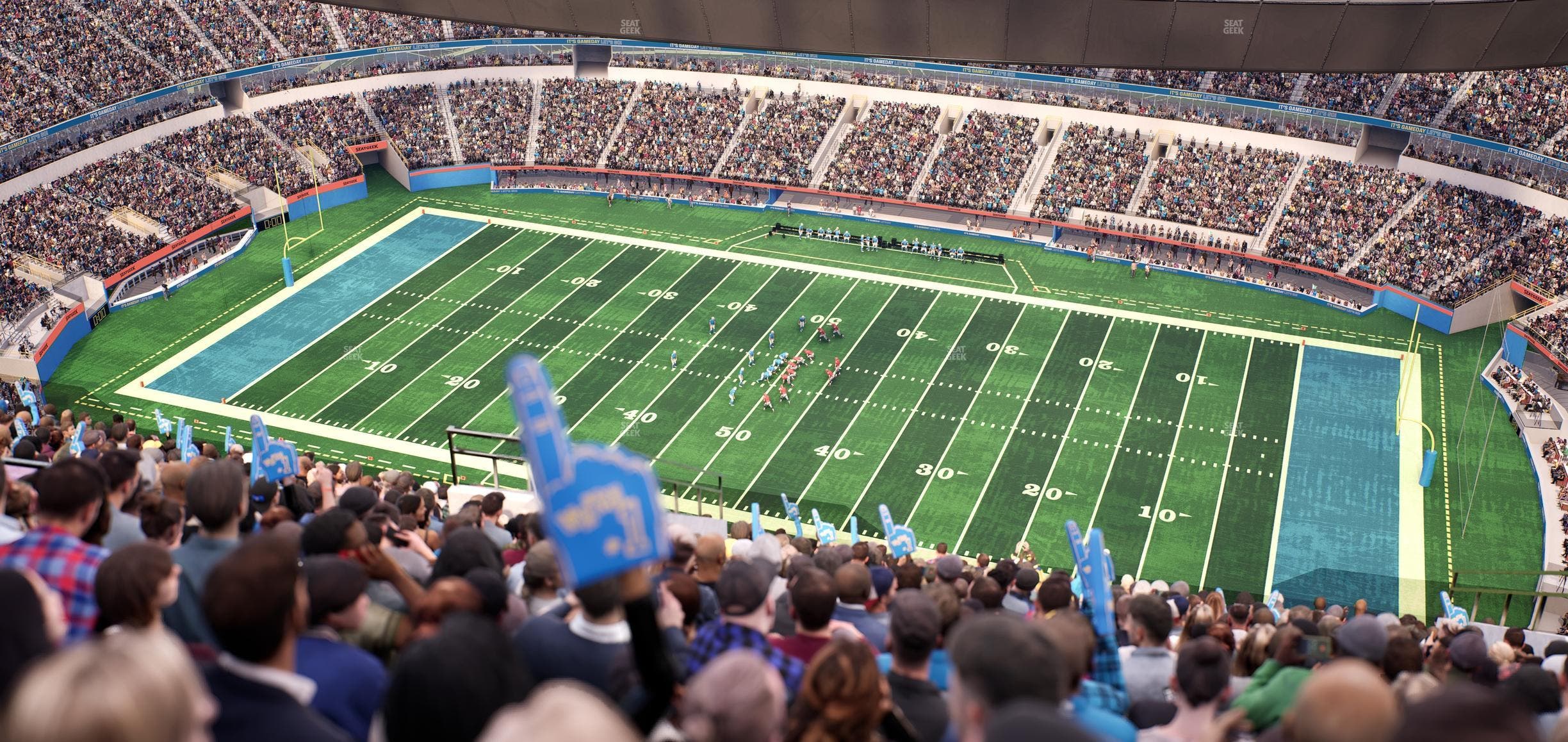 SoFi Stadium - Section 543 Seat View