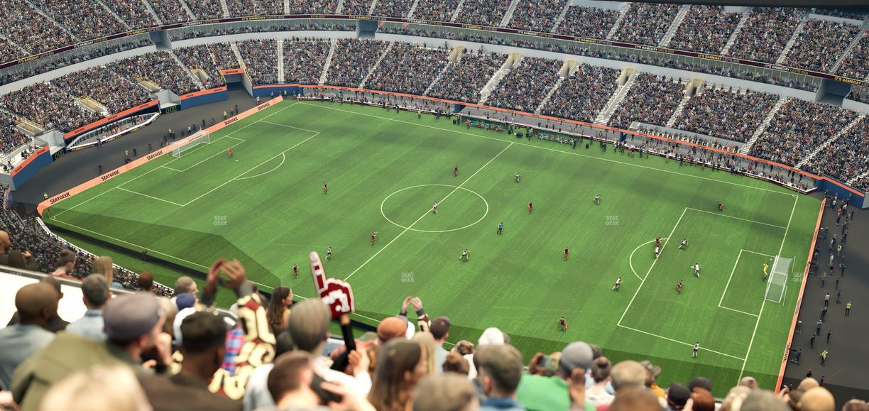 SoFi Stadium - Section 544 Seat View