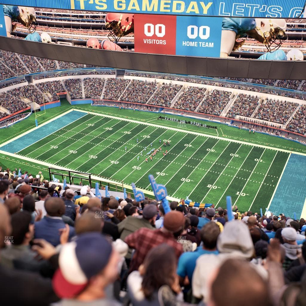 SoFi Stadium - Section 544 Seat View