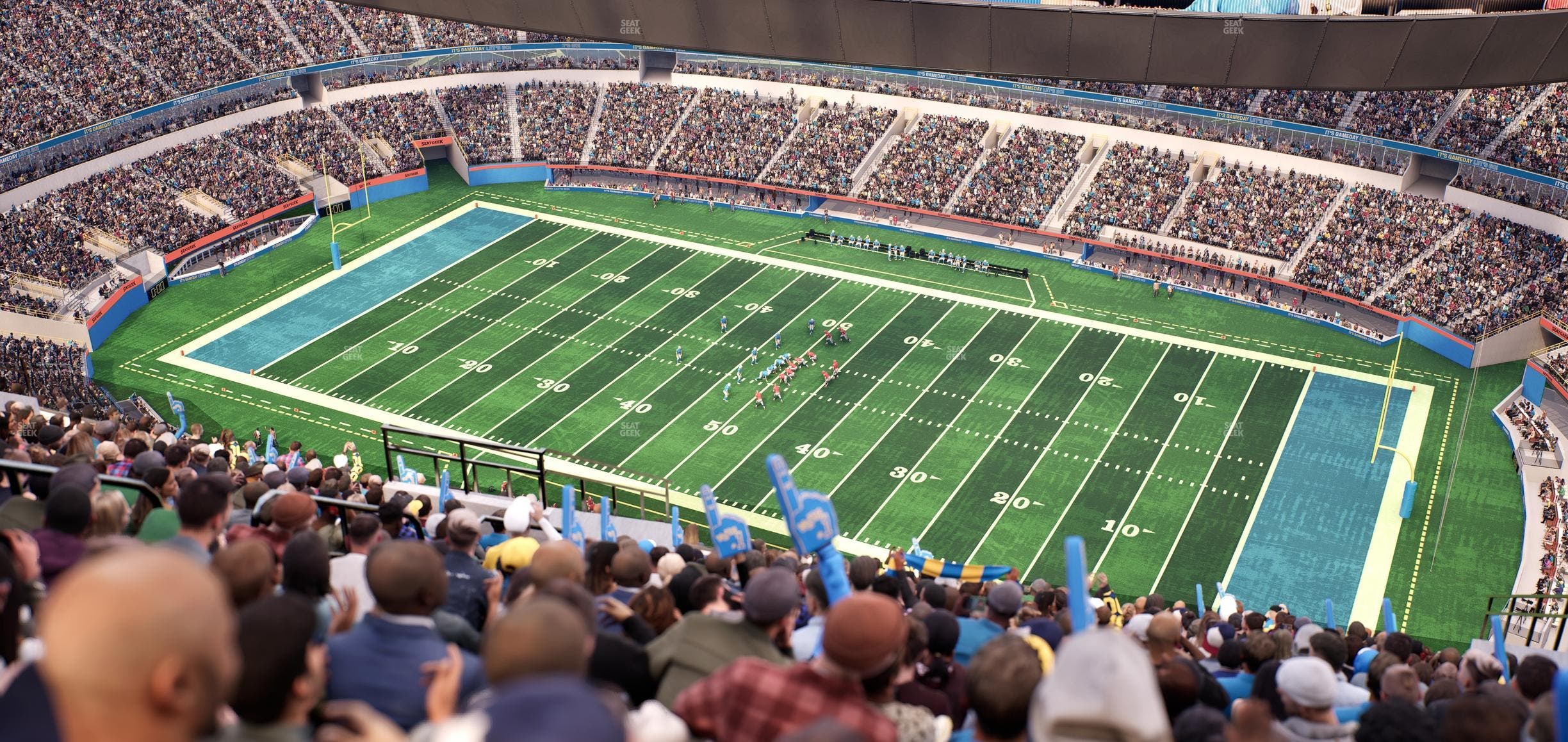 SoFi Stadium - Section 544 Seat View