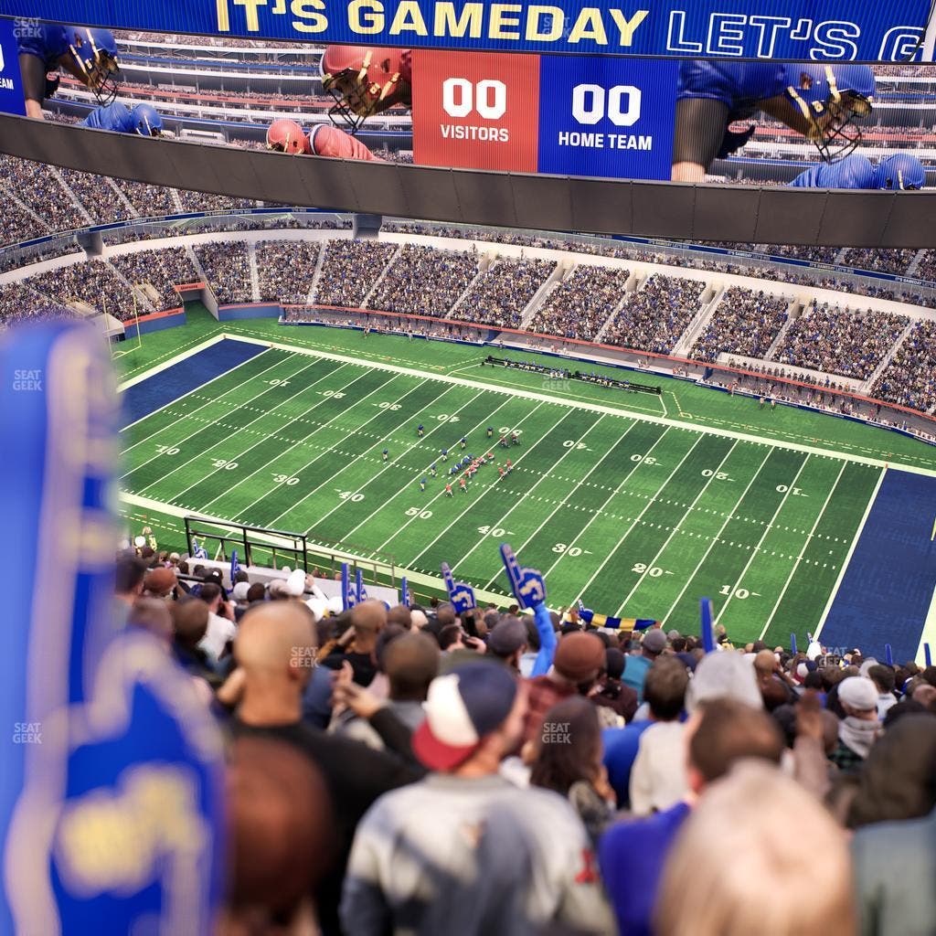 SoFi Stadium - Section 544 Seat View