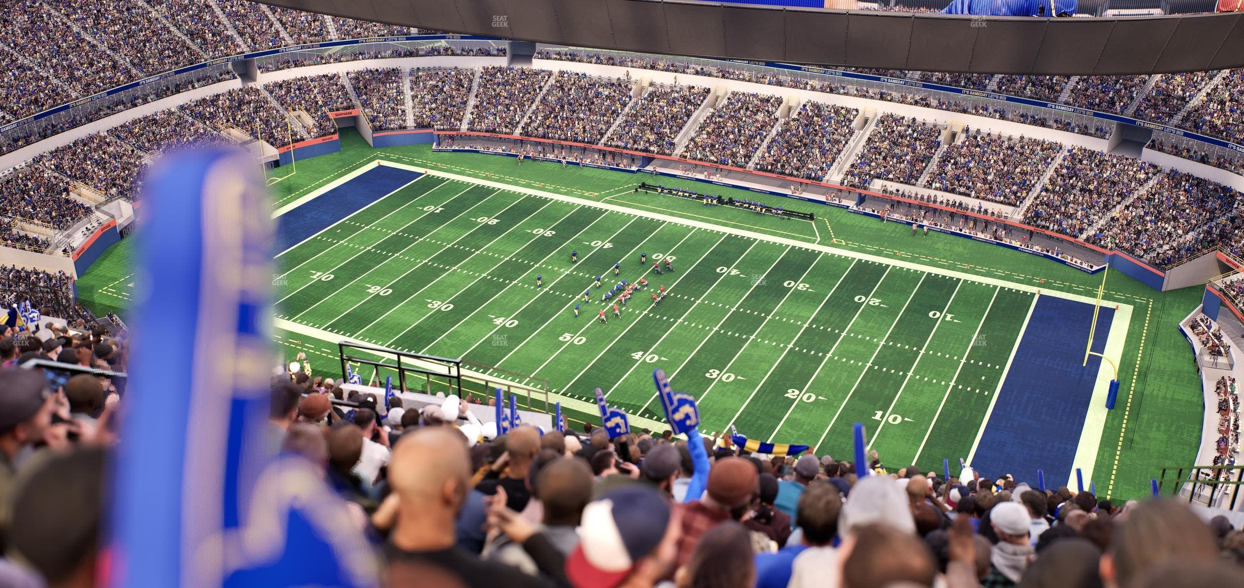 SoFi Stadium - Section 544 Seat View