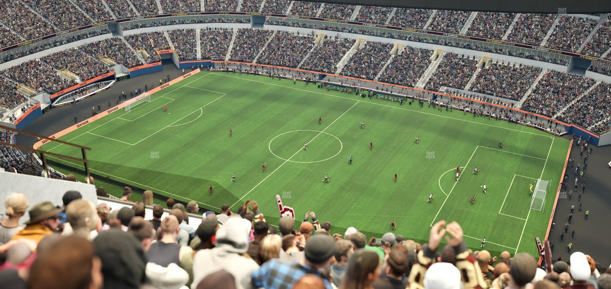 SoFi Stadium - Section 544 Seat View