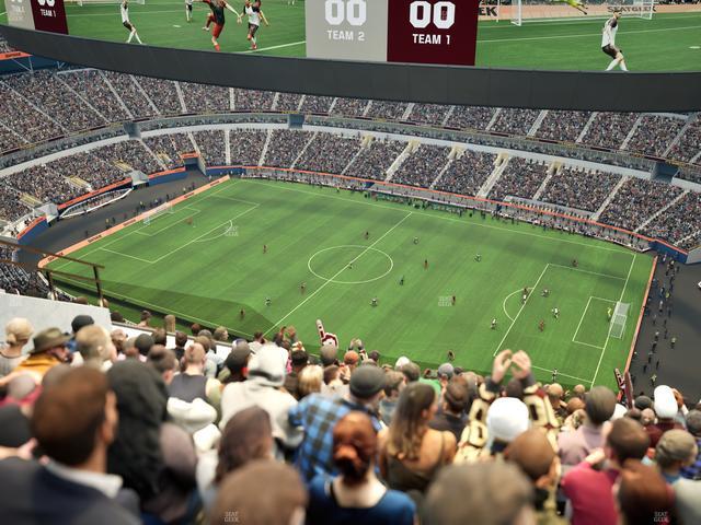 SoFi Stadium - Section 544 Seat View