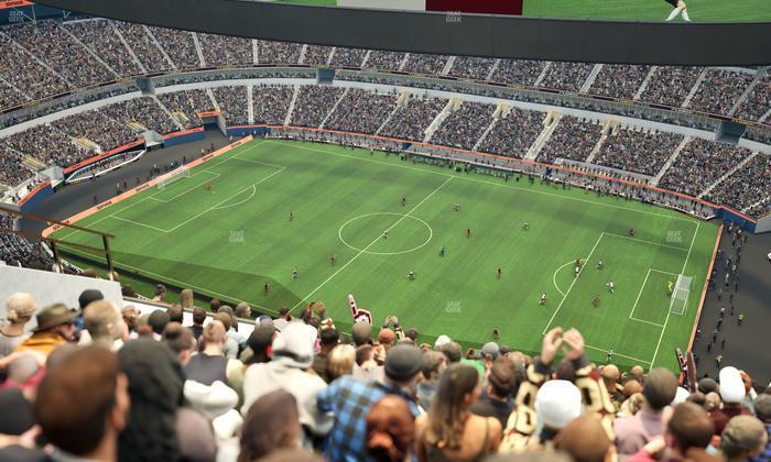 SoFi Stadium - Section 544 Seat View