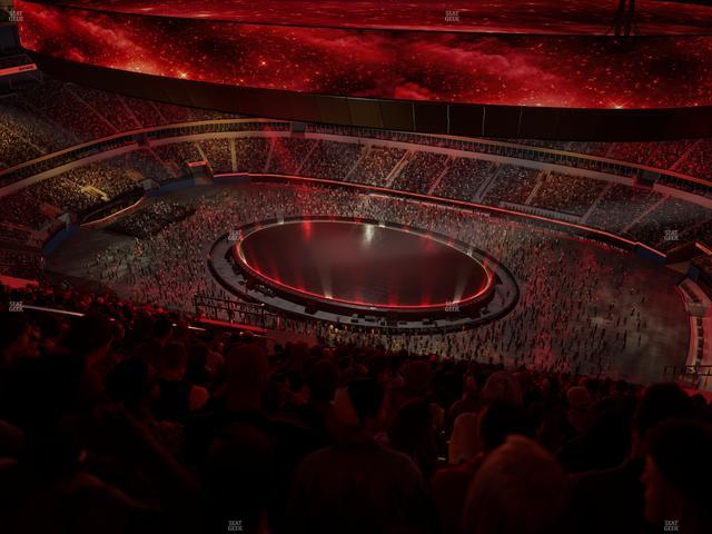 SoFi Stadium - Section 544 Seat View