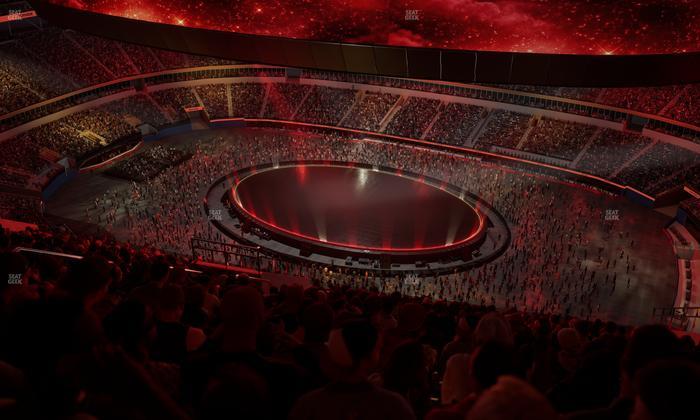 SoFi Stadium - Section 544 Seat View